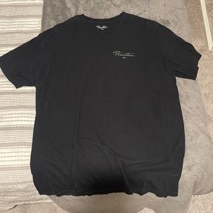 Black primitive T-shirt, size large